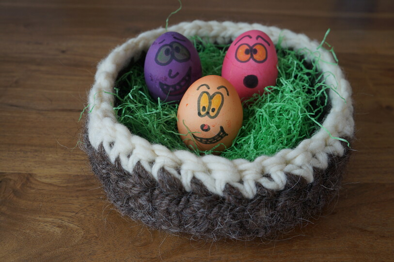Körbchen Osternest