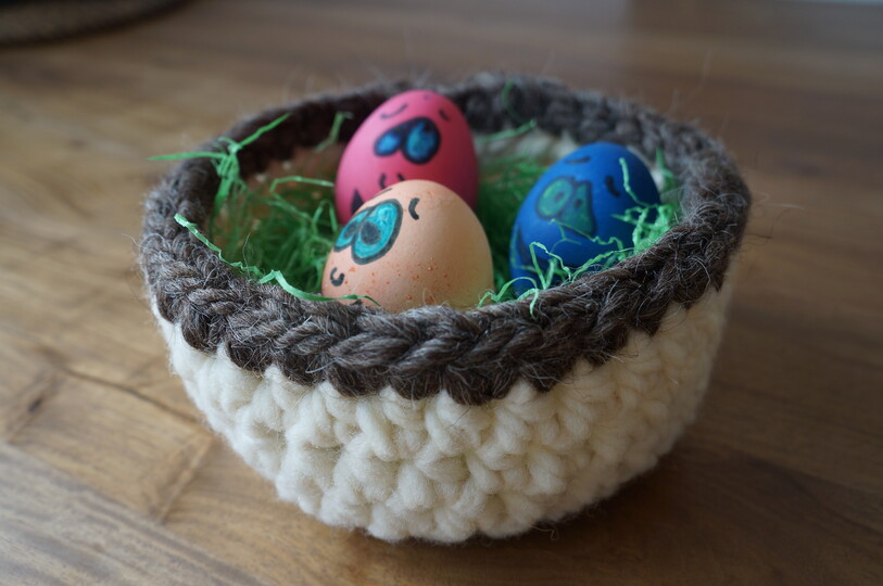 Körbchen Osternest