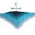 Aquarius -triangle shawl (knitting)