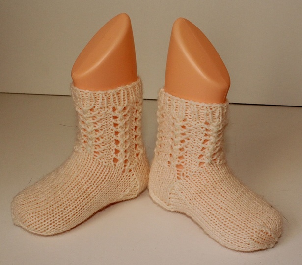 Strickanleitung Babysocken, Babysöckchen, Sohlenlänge 11 cm