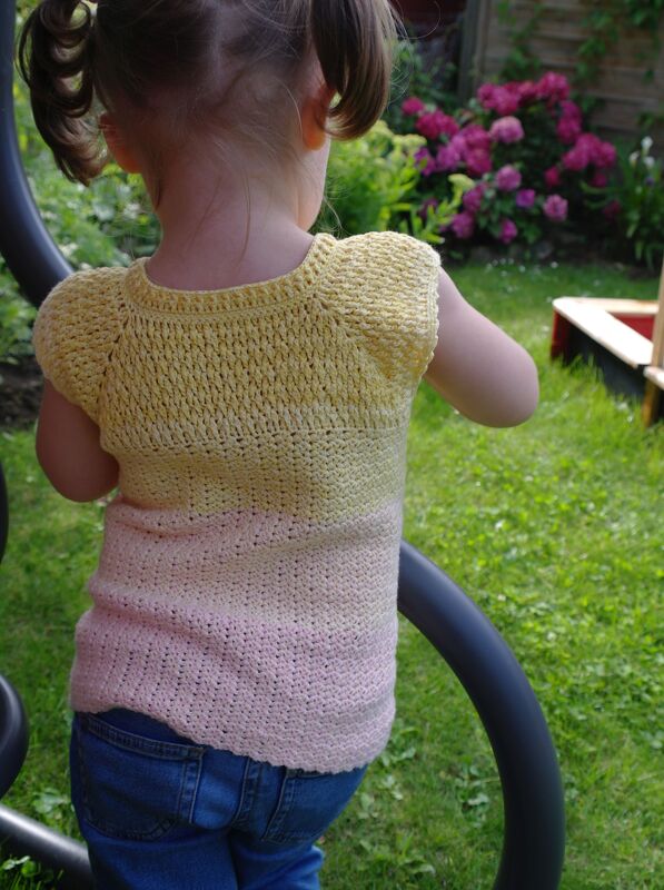 Häkelanleitung Weste/ Kurzarmjacke für Kinder (alle Größen) - Bild 4