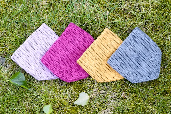 Häkelanleitung Basic Halstuch für Babys und Kinder