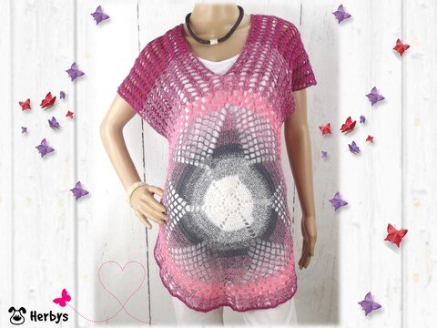 Häkelanleitung Tunika " Candy"