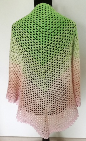 Crochet pattern: Shawl “Semplice“