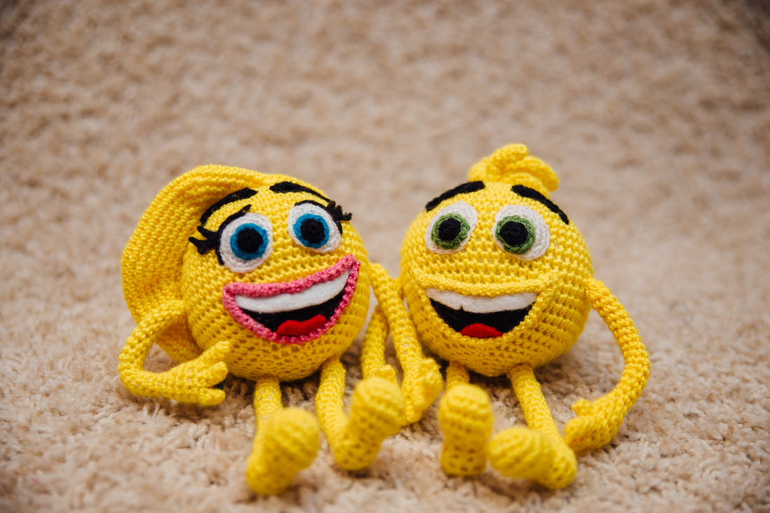 Emotion  - Smile face amigurumi