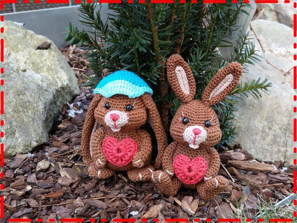 Häkelanleitung Glücksbringer Hase "kleiner Hoppel" - Bild 2