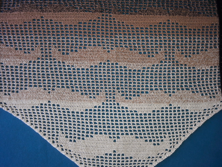 "Sexy Mustache" Shawl