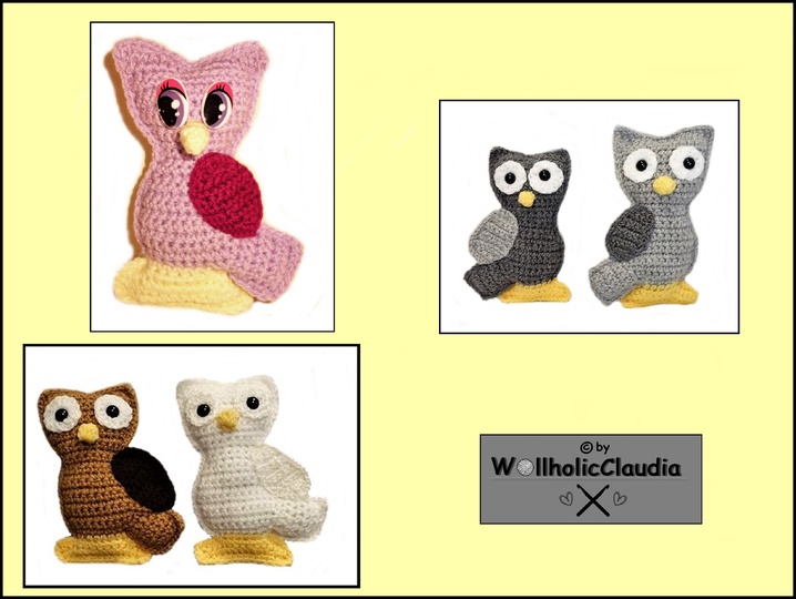 Häkelanleitung für den "Uhu namens Pladdex"
