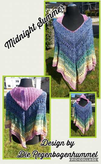 Poncho Midnight Summer
