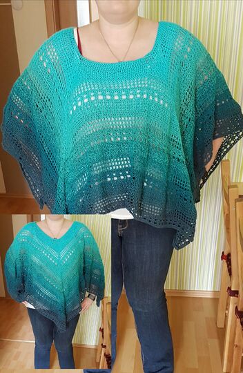 Poncho Midnight Summer