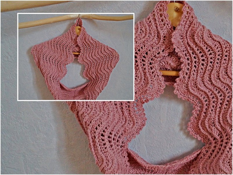 Häkelanleitung Loop "Wellenstrahl" - Bild 2