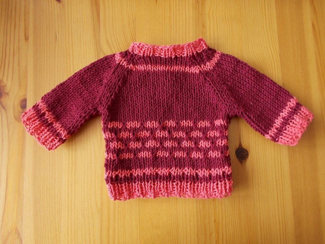 Pullover für Bären und Puppen, 25-30 cm groß - Strickanleitung