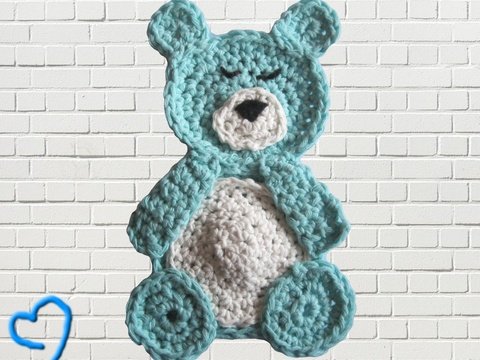 Waschlappen Teddybär - sehr leicht umzusetzen