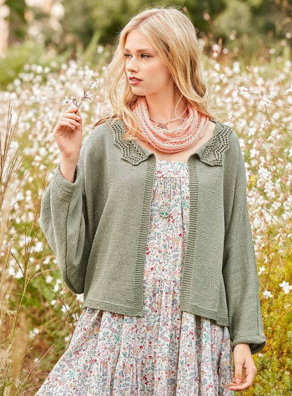Strickjacke und Schal Orima - Bild 2