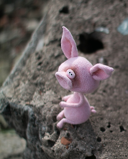 193 Crochet Pattern - Fima the pig - Amigurumi toy PDF file by Pertseva