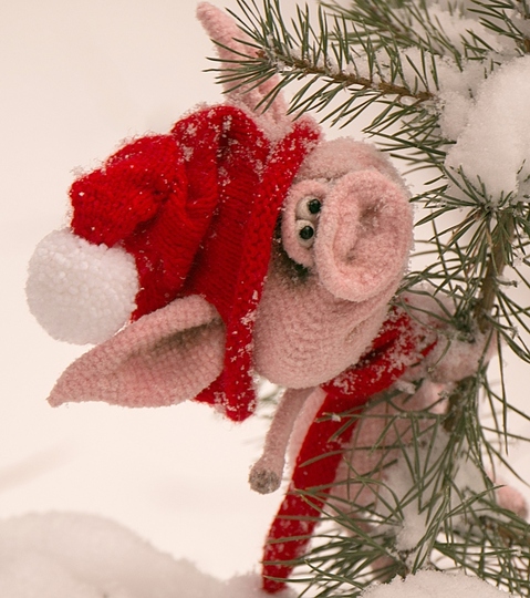 193 Crochet Pattern - Fima the pig - Amigurumi toy PDF file by Pertseva