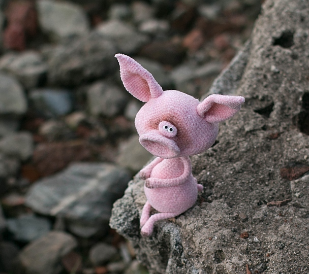 193 Crochet Pattern - Fima the pig - Amigurumi toy PDF file by Pertseva