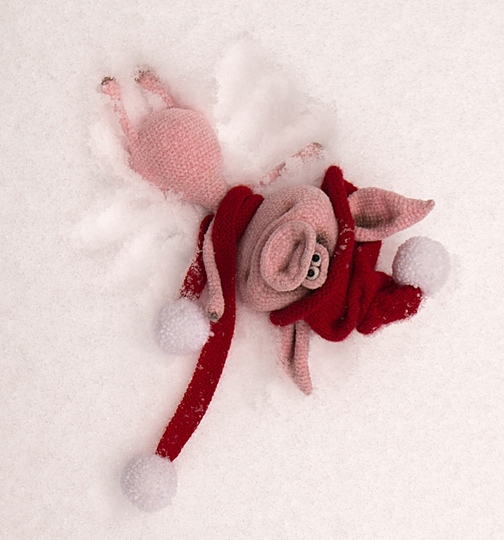 193 Crochet Pattern - Fima the pig - Amigurumi toy PDF file by Pertseva