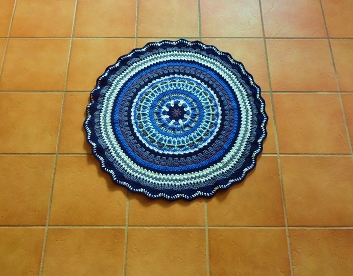 Mandala- Teppich