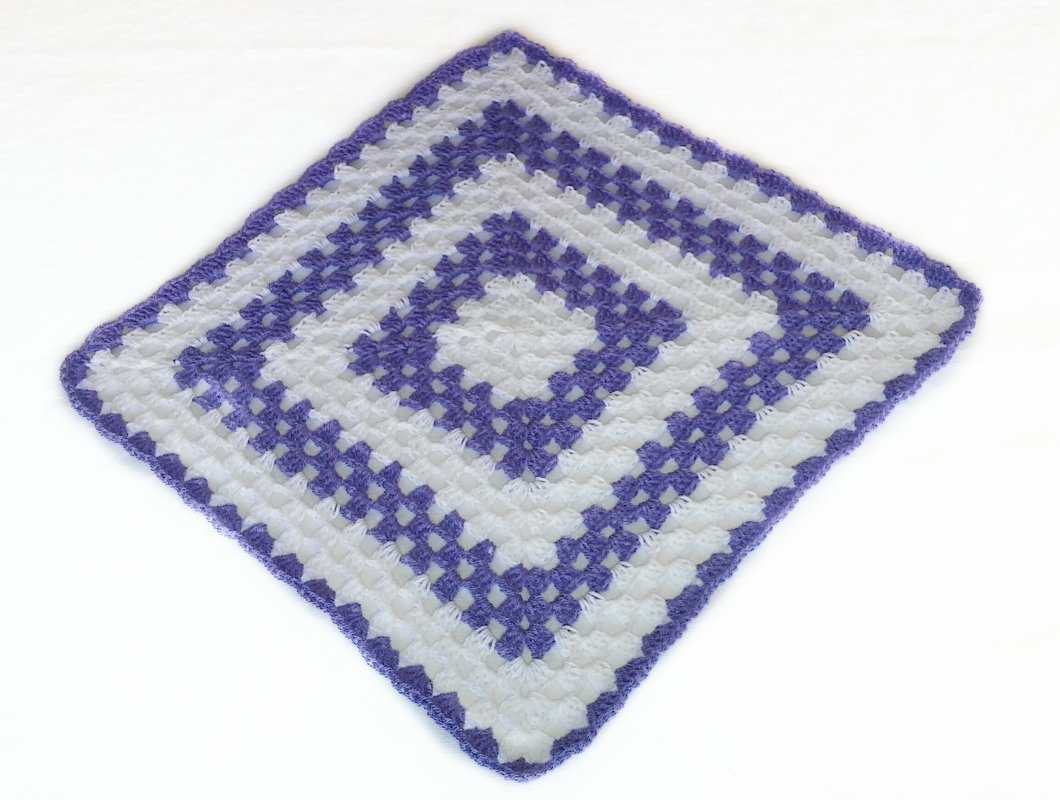 Häkelanleitung baby decke PDF english-deutsch-dutch - Bild 3