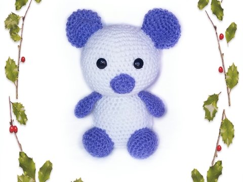 Häkelanleitung bär PDF english-deutsch-dutch