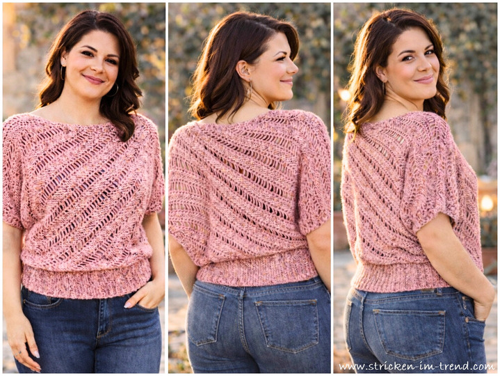 Crochet Pattern for Sweater in All Sizes | HELIX #1 Sideways Crochet