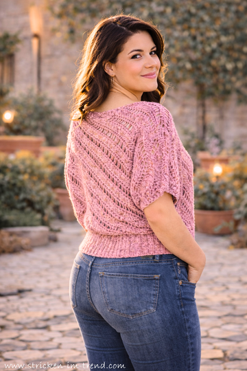 Crochet Pattern for Sweater in All Sizes | HELIX #1 Sideways Crochet