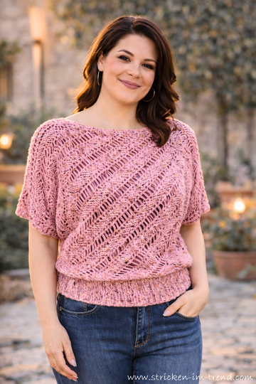 Crochet Pattern for Sweater in All Sizes | HELIX #1 Sideways Crochet
