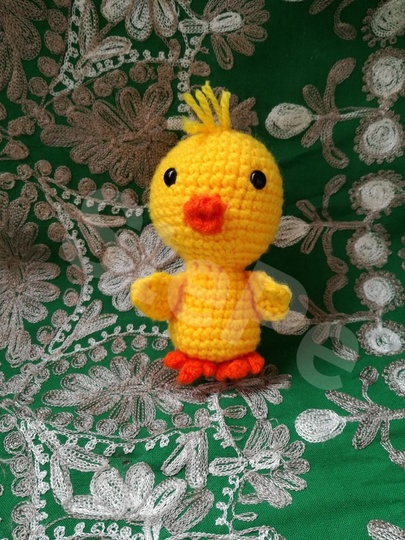 Küken häkeln, Häkelanleitung