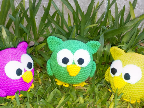 Crochet pattern owl