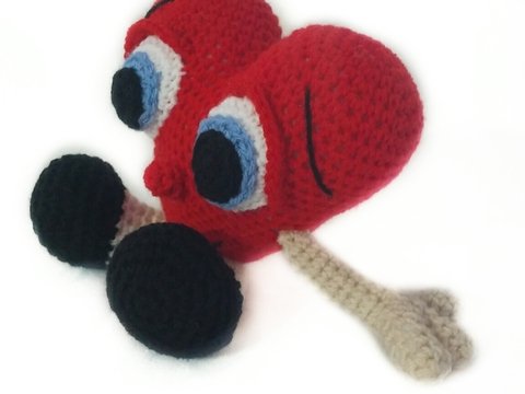 Häkelanleitung Zartes Herz PDF english-deutsch