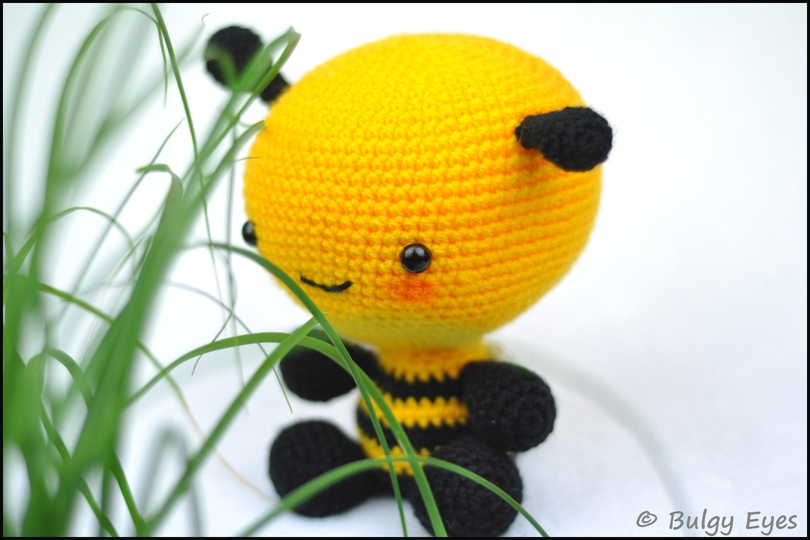 Häkelanleitung Biene