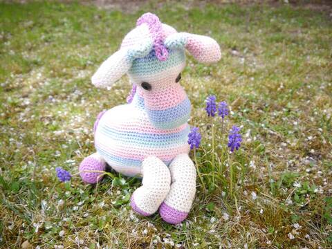 Giraffe Pummelo - Chibiwelt -  Häkelanleitung