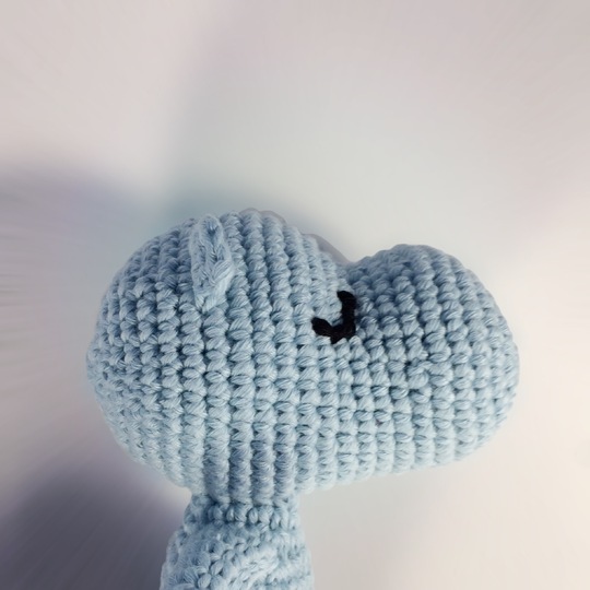 Häkelanleitung schlafendes Nilpferd (schnell und einfach)