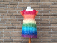 Häkelanleitung für Kleidchen aus 1 Bobbel - alle Größen, alle Garne