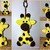 kleine Giraffe - Schlüsselanhänger / Taschenbaumler / Glücksbringer - Häkelanleitung