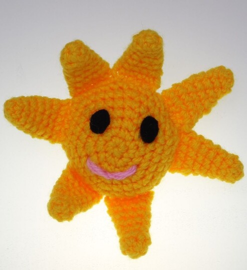 Kleiner Sonnenschein häkeln, Häkelanleitung