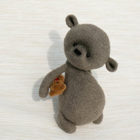 195 Crochet Pattern - Proshka the bear - Amigurumi toy PDF file by Pertseva CP