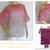 Mod. 032 - Häkelanleitung - Netzshirt outcut & Tasche mit Zopfmuster