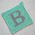 Letter "B" Potholder Crochet Pattern - for beginners