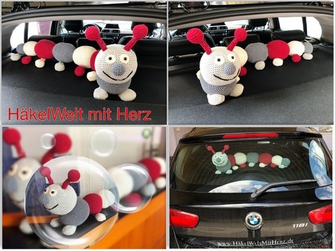 Häkeln / "Funny" die Raupe