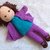 Doll Lizzy - Crochet Pattern with Hair - Toddler Doll