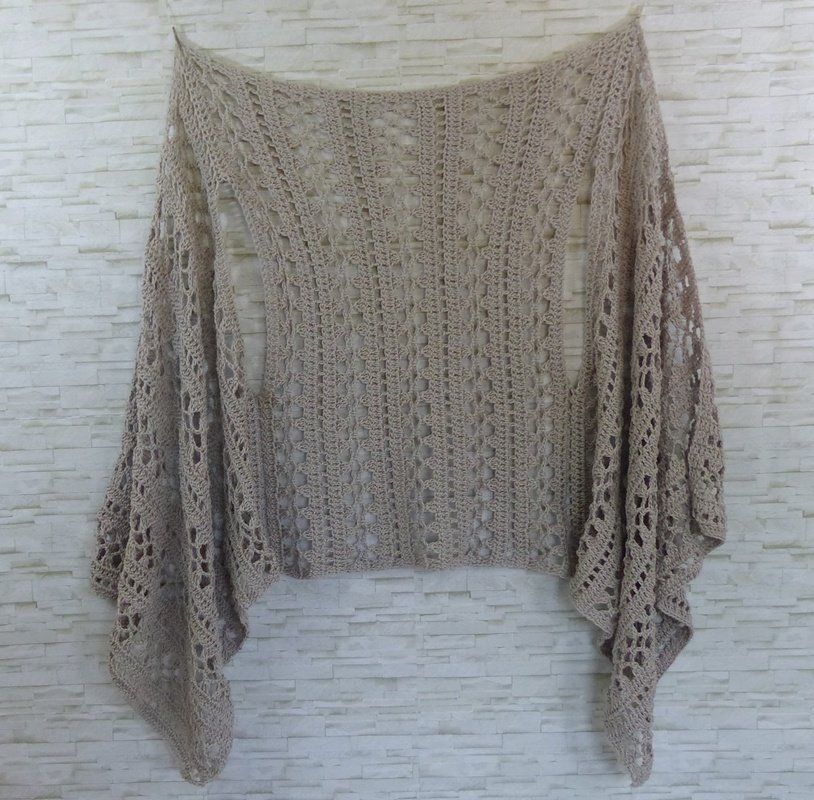 "LaGilet" gehäkelte Zipfelweste / Jacke - Easy & schnell - Bild 6