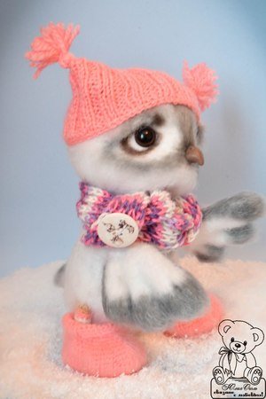 196 Crochet Pattern - Cute Owl - Amigurumi soft toy PDF file by Ogol CP