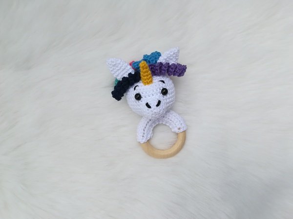 Unicorn Rattle - Crochet Pattern