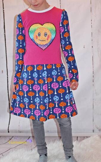 Kleid Raffling - Nähanleitung und Schnittmuster Gr. 74 - 164