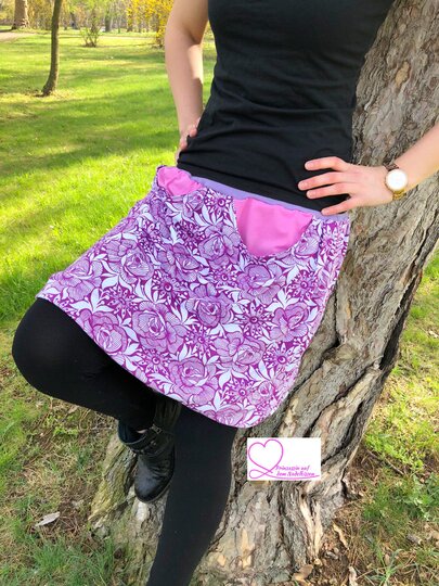 Bag´n Rock - Damen Gr. 32 - 54 (Inkl. Schnittmuster & Nähanleitung)