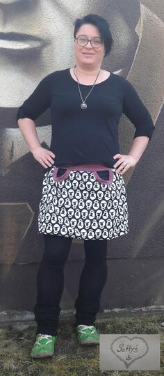 Bag´n Rock - Damen Gr. 32 - 54 (Inkl. Schnittmuster & Nähanleitung)