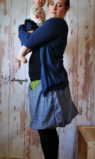 Bag´n Rock - Damen Gr. 32 - 54 (Inkl. Schnittmuster & Nähanleitung)