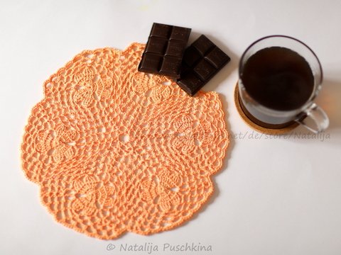 Muttertagsgeschenk - runde Tischdecke